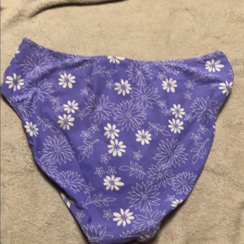 Carolina blues floral bikini bottoms - Picture 3 of 4
